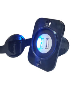 USB-A Dual Port: 2.1A Total (Shared Power)