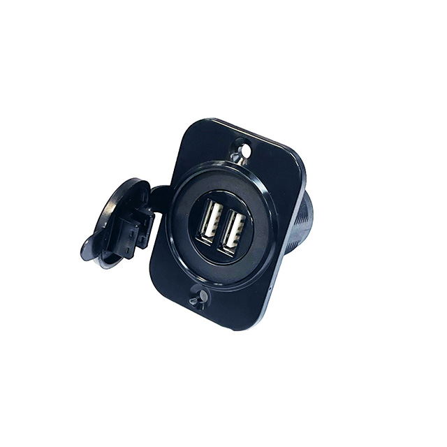 USB-A Dual Port: 2.1A Total (Shared Power)