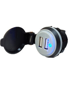 USB-A Dual Port: 2.4A + 2.4A (Independent Power Per Port)