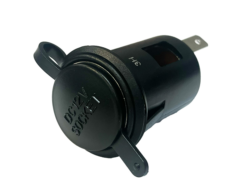 12V Power Socket, 12VDC 10A - Screw Mount