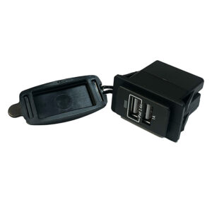 USB-A Dual Port: 2.4A + 1A (Independent Power Per Port)