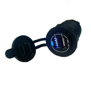 USB-A Dual Port: 2.4A + 2.4A (Independent Power Per Port)