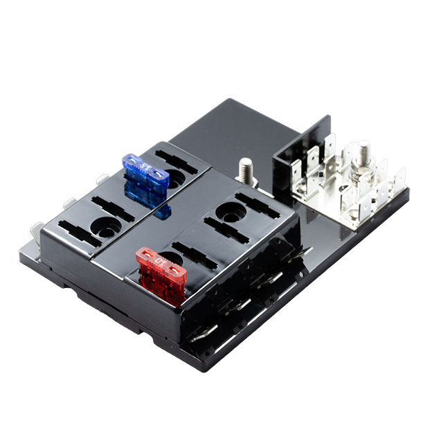 Fuse Block for Regular Blade - Ground, 8P
