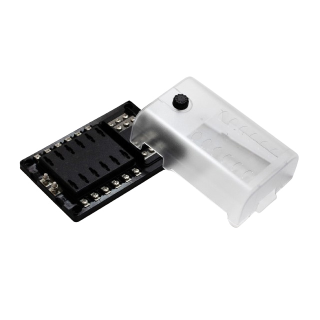 Fuse Block for Regular Blade - Ground, 12P
