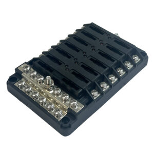 Fuse Block for Regular Blade - LED/Ground, 12P
