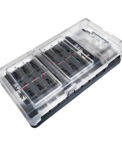 Fuse Block for Regular Blade - LED/Ground, 12P
