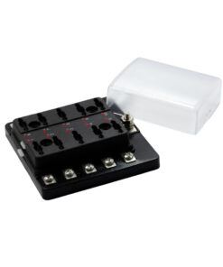 Fuse Block for Regular Blade - LED, 10P