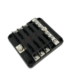 Modular Fuse Block for Regular Blade - LED, 6P