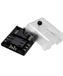 Fuse Block for Regular Blade - LED/Ground, 6P