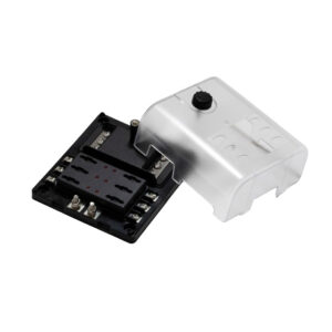 Fuse Block for Regular Blade - LED/Ground, 6P