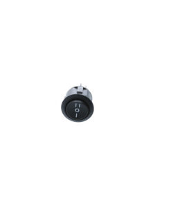 Round Rocker - 6P DPDT ON-OFF-ON, w/ print