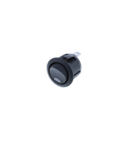 Round Rocker - 4P SPST OFF-ON, Red LED