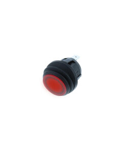 IP65 Round Rocker - 3P SPST OFF-ON, Red LED