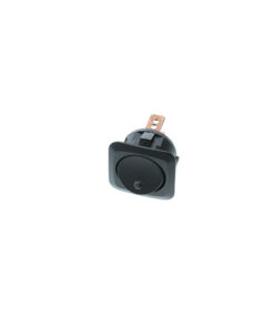 Square Actuator-Round Rocker - 4P SPST OFF-ON, Blue LED
