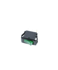 Mid-Size Rocker - 3P SPST OFF-ON, Green LED