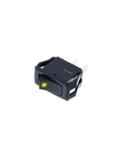 Mid-Size Rocker - 4P SPST OFF-ON, Amber LED