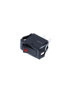 Mid-Size Rocker - 4P SPST OFF-ON, Red LED