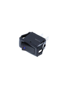 Mid-Size Rocker - 4P SPST OFF-ON, Blue LED