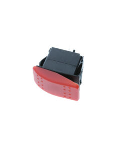 Contura Style Rocker - 2P SPST OFF-ON, Red (IP56)