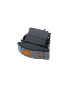 Contura Style Rocker - 4P SPDT ON-OFF-ON, Amber/Amber LEDs (IP56)