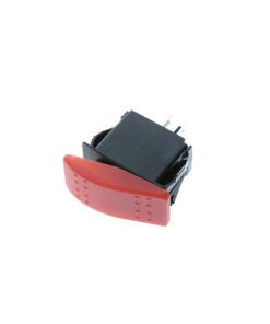 Contura Style Rocker - 4P DPST OFF-ON, Red (IP56)