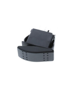 Contura Style Rocker - 4P DPST OFF-(ON), Black (IP56)