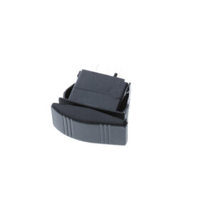 Contura Style Rocker - 2P SPST OFF-ON, Black (IP56)