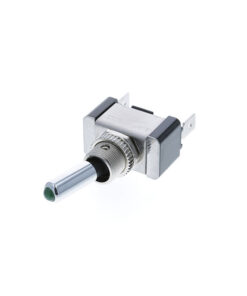 Illumnated Toggle - 3P SPST OFF-ON, Green LED