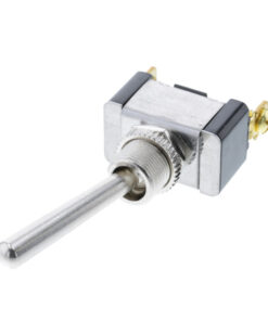 Toggle - 2P SPST OFF-ON, Screw - Long Lever