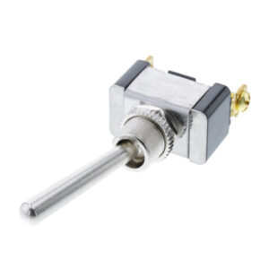Toggle - 2P SPST OFF-ON, Screw - Long Lever