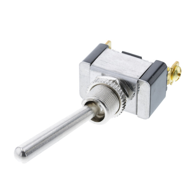 Toggle - 2P SPST OFF-ON, Screw - Long Lever