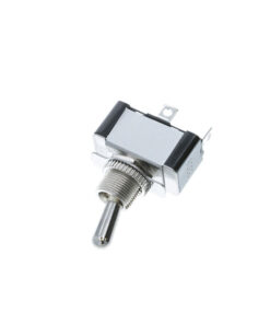 Toggle - 2P SPST OFF-(ON), Solder