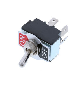 Toggle - 4P DPST OFF-(ON), Tab
