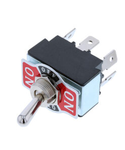 Toggle - 6P DPDT ON-OFF-ON, Tab