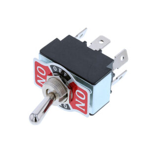 Toggle - 6P DPDT ON-OFF-ON, Tab