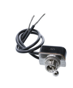 Compact Toggle - 2P SPST OFF-ON, Wire