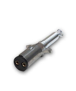 Lift Gate 2-Pole Diecast Connector - Plug with Cable Guard