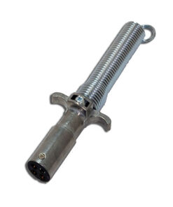 4-Pole Diecast Connector - Plug with Cable Guard