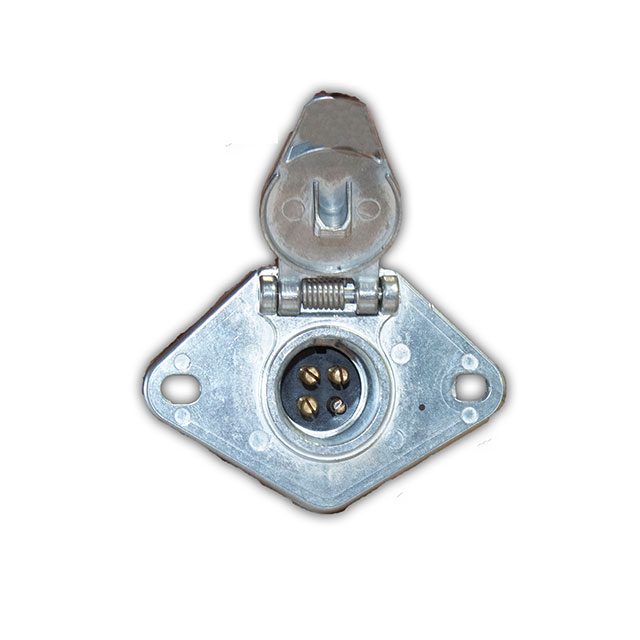 4-Pole Diecast Connector - Socket
