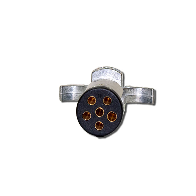 6-Pole Diecast Connector - Plug