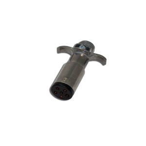 6-Pole Diecast Connector - Screwed Plug