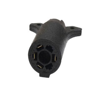 Step-Down Adapter - 7-Pole RV to 4-Pole Flat with Boot