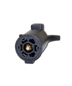 Step-Down Adapter - 7-Pole RV to 5-Pole Flat with Boot