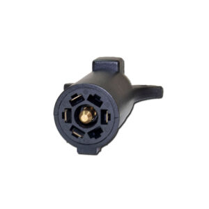 Step-Down Adapter - 7-Pole RV to 5-Pole Flat with Boot