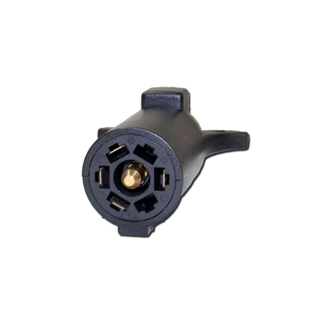 Step-Down Adapter - 7-Pole RV to 5-Pole Flat with Boot