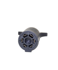 Step-Down Adapter - 7-Pole RV to 6-Pole Round (Aux Pin)
