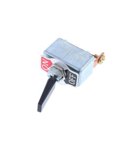 Heavy Duty Toggle - 2P SPST OFF-ON, Black