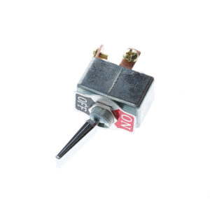 Heavy Duty Toggle - 2P SPSTP OFF-ON, Chrome Plated