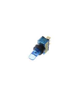 Duckbill Toggle - 3P SPST OFF-ON, Blue Bulb